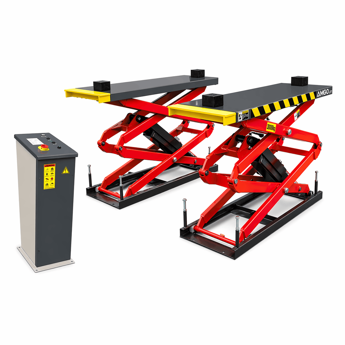 AMGO XL-8F Flush-Mount Full-Rise Scissor Lift 8000 lb Capacity