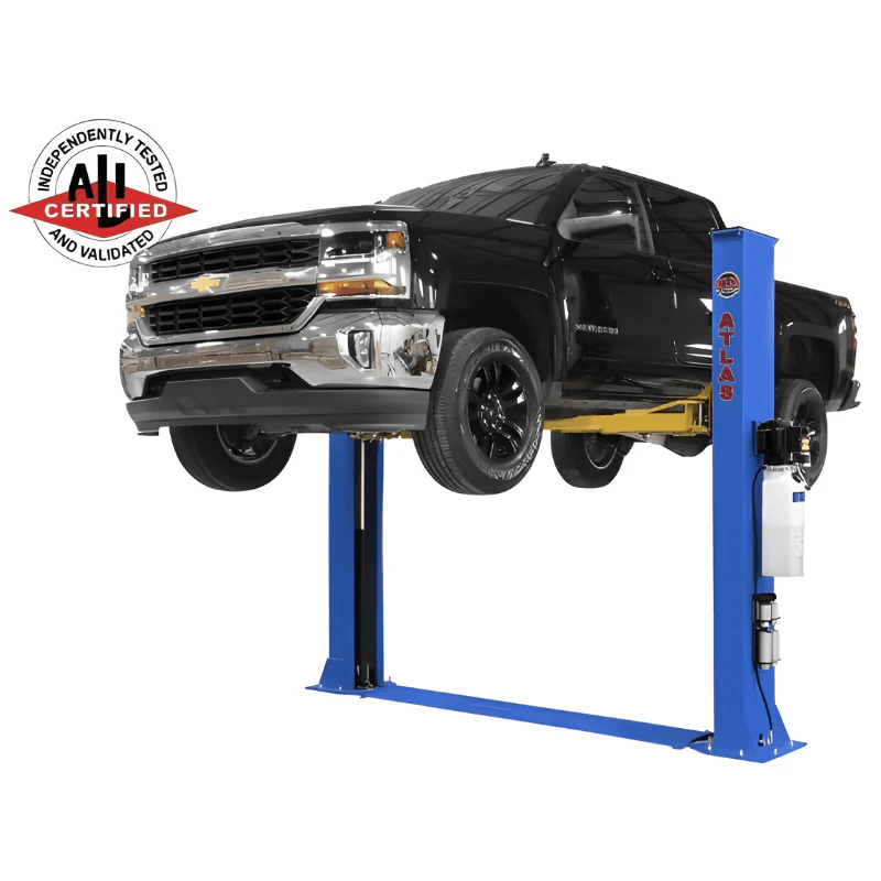 Atlas PVL9BP 9000 lb ALI Certified Baseplate 2-Post Lift