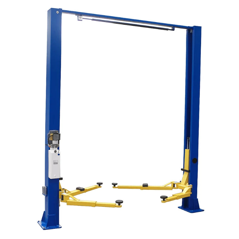 TP9KACX 9,000lb 2 Post Car Lift Clear Floor - Asymmetric