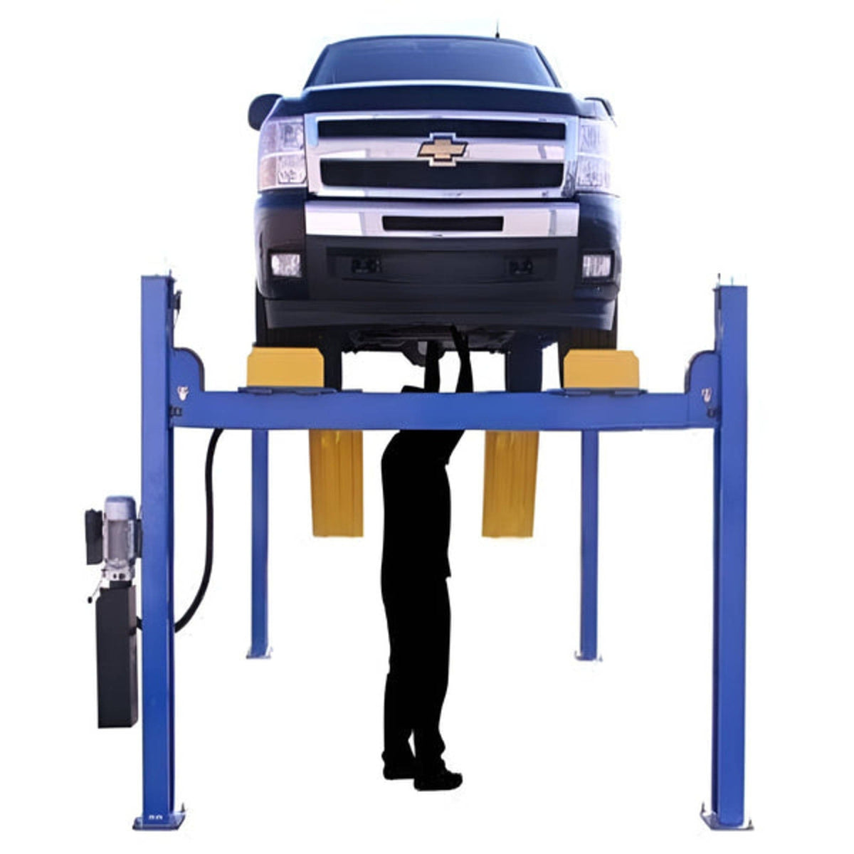 Atlas 414 Heavy-Duty 4-Post Lift, 14,000 lb