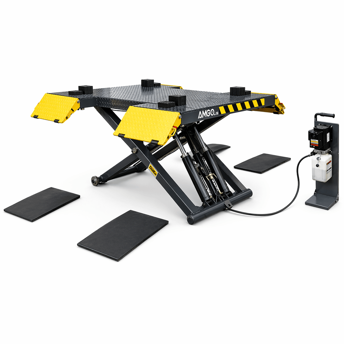 AMGO MRP06 Portable Mid-Rise Scissor Lift 6000 lb Capacity