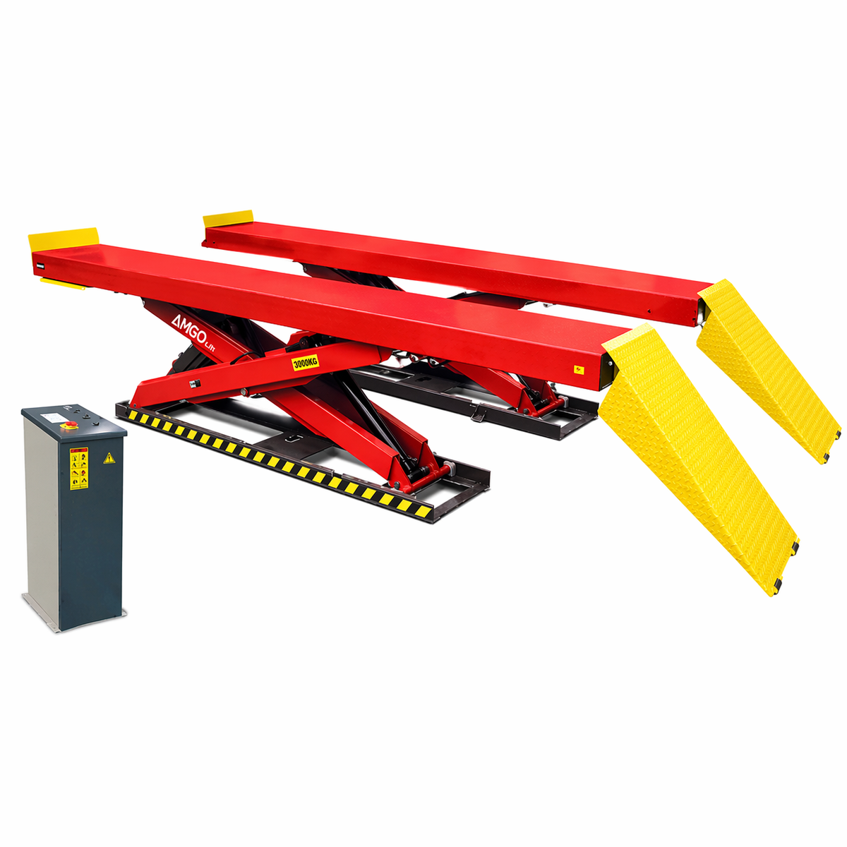 AMGO AX-12 Scissor Lift, 12,000 lb Capacity