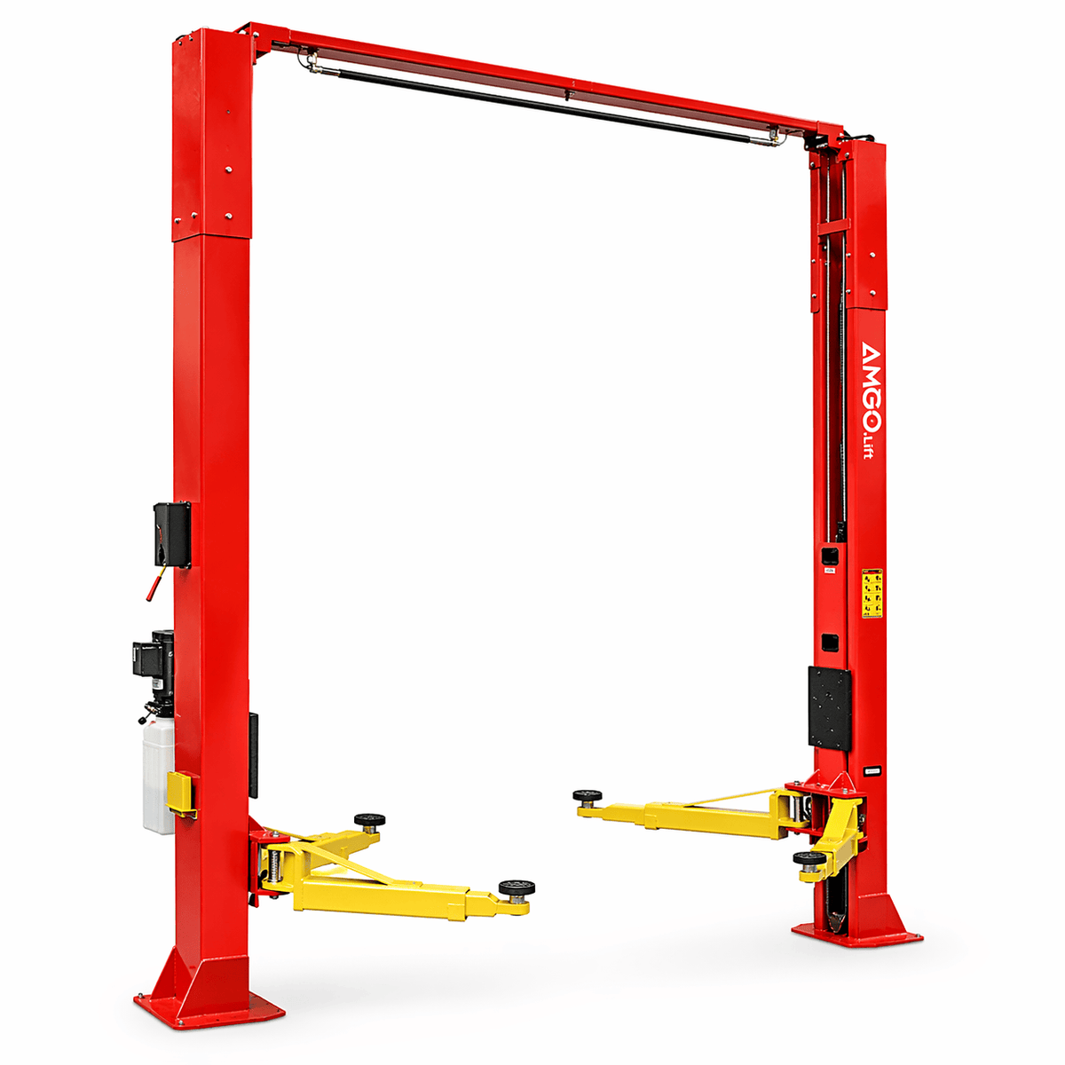 AMGO OHX-10H Extra-Tall 2-Post Car Lift 10000 lb Adjustable Width