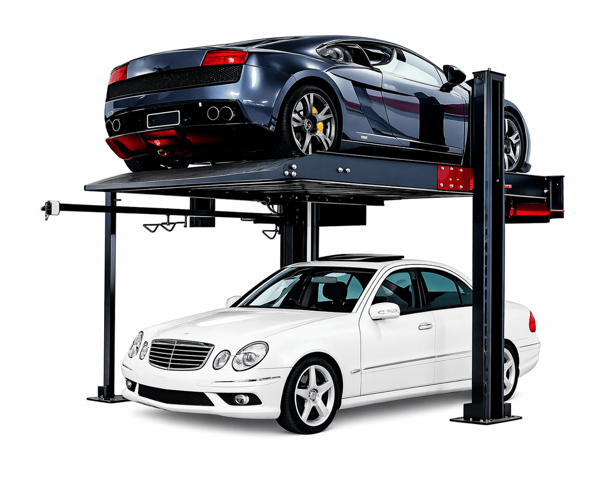Katool KT-P2700 6600 lb 2-Post Parking Lift for Home Garage Storage