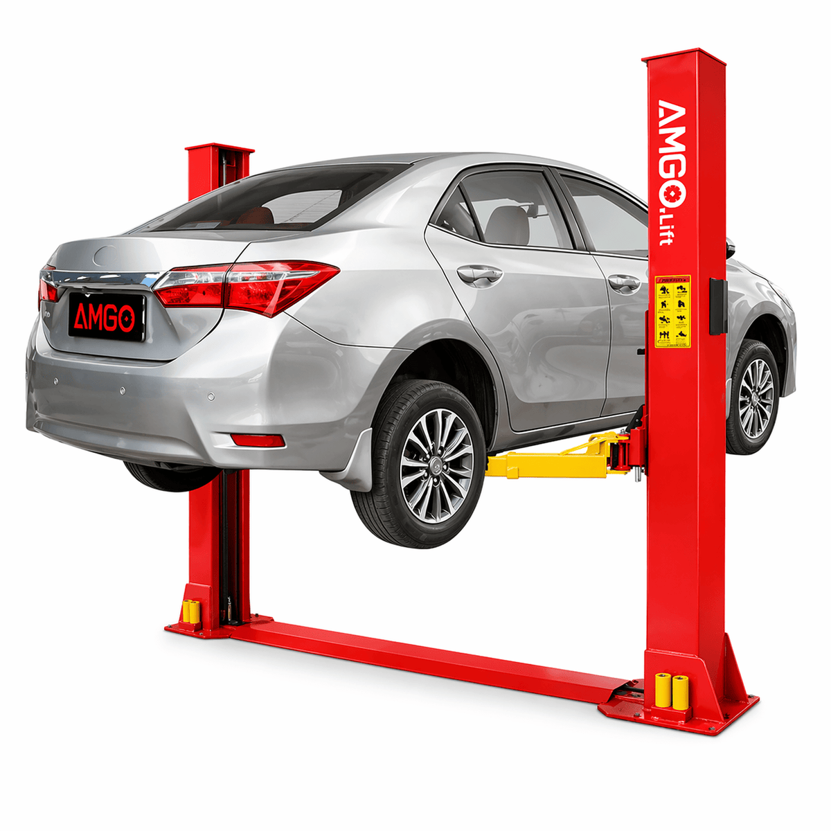 AMGO BP-9 2-Post Car Lift 9000 lb Low Ceiling