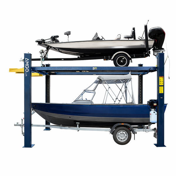 AMGO 408-HLX 4-Post Boat Storage Lift 8,000 lb Capacity
