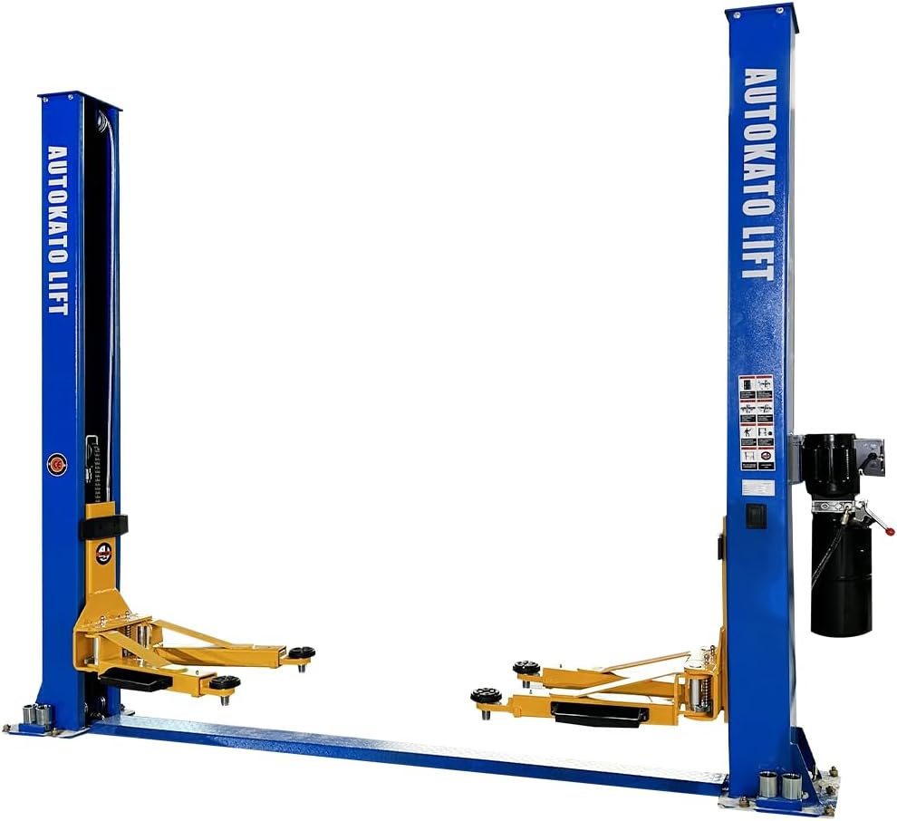 Katool AK-H115Z 11000 lb 2-Post Car Lift with 3.0HP Motor