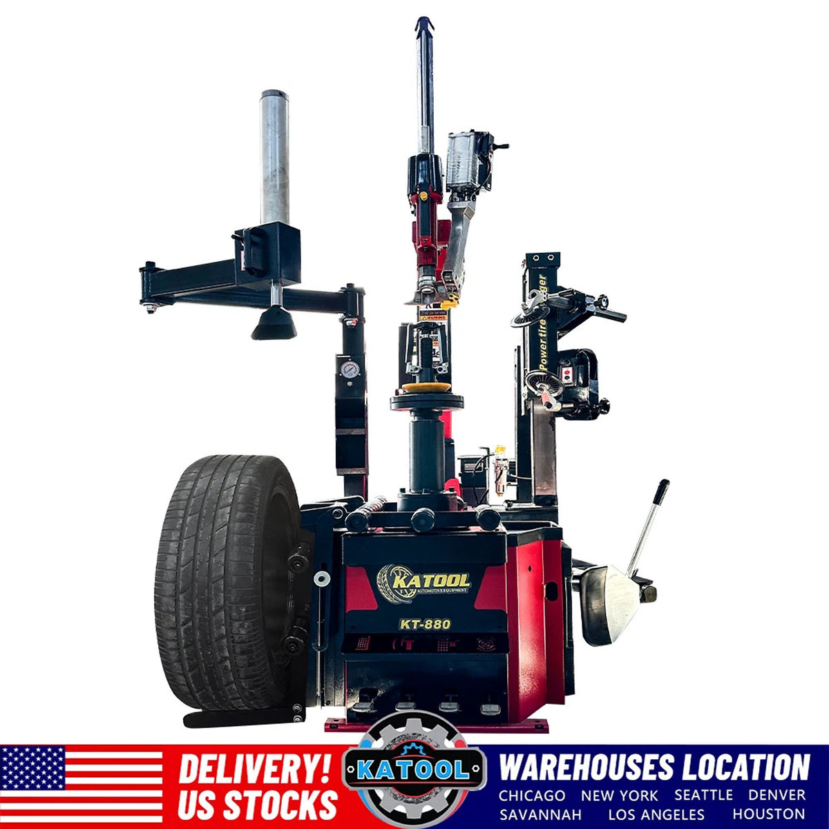 Katool KT-T880 Center Post Tire Changer