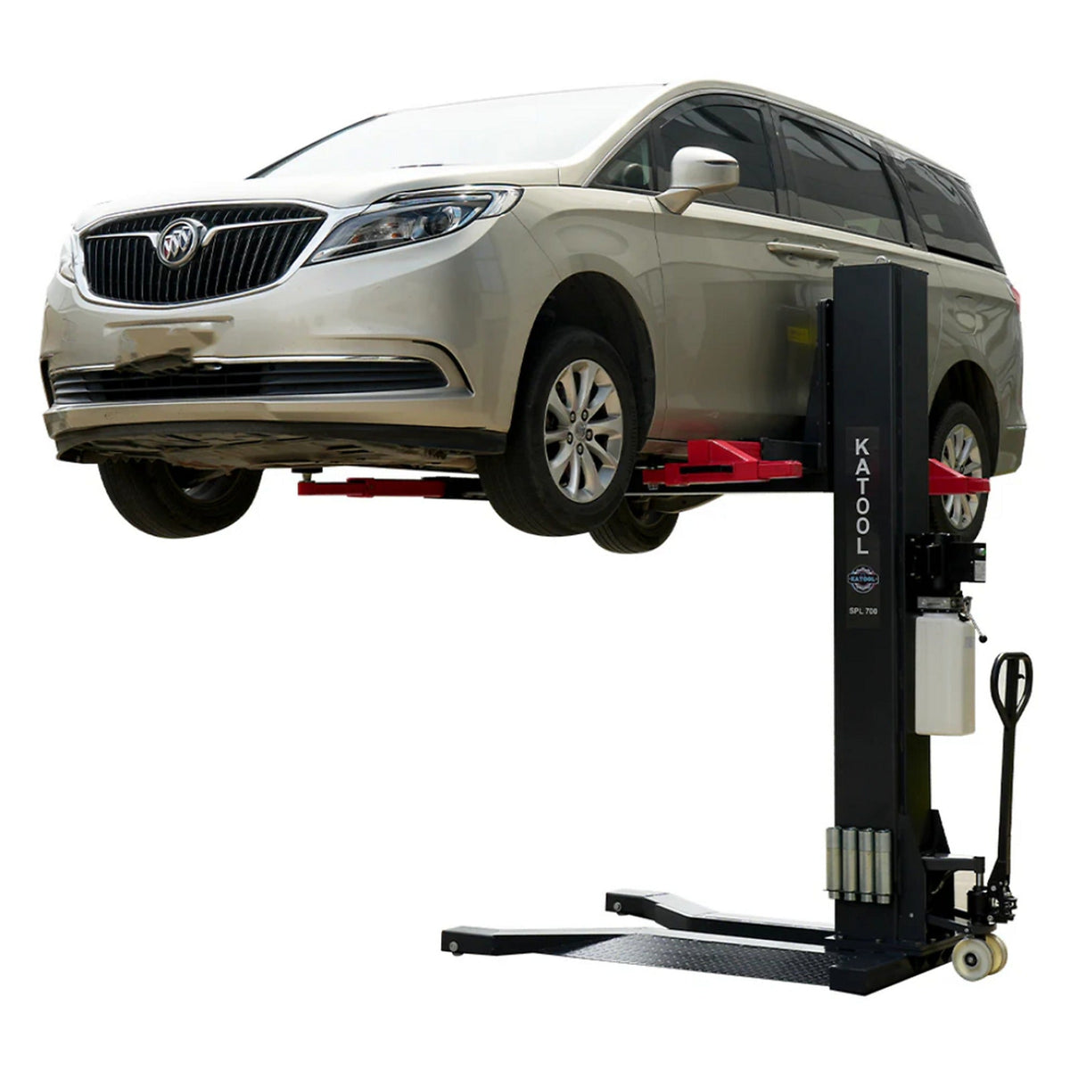 Katool KT-SPL700 6600 lb Portable Single-Post Car Lift