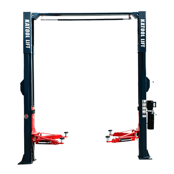 Katool Two Post Car Lift Single Point Lock Release - 11,000 lb Capacity | AS110D