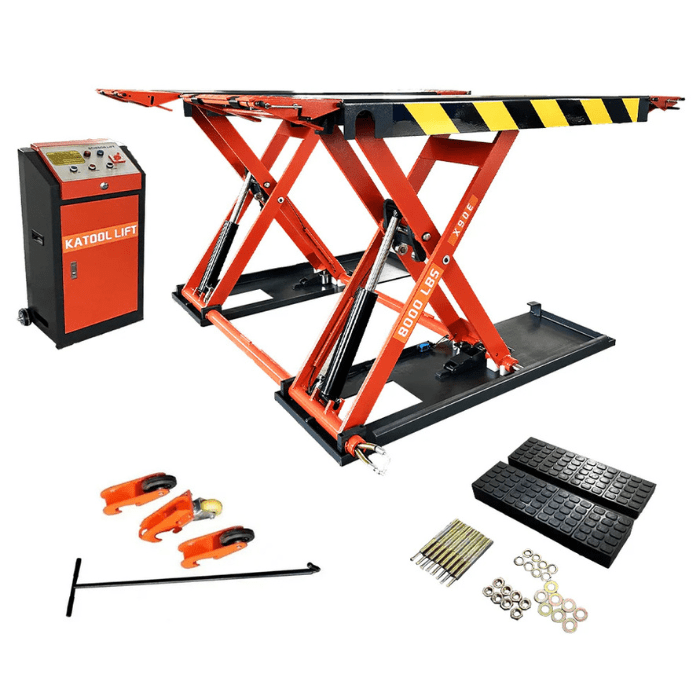 Katool Mid Rise Scissor Lift - 8000lb Capacity | KT-X90E