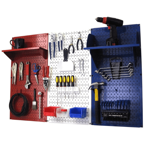 4ft Patriot Pegboard Premium Tool Storage Kit
