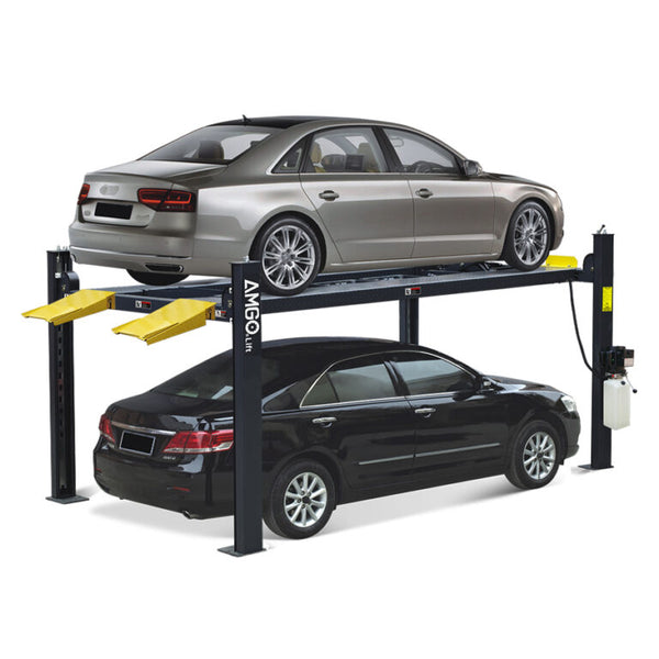 AMGO 407-P 4-Post Parking Lift 7,000 lb Capacity
