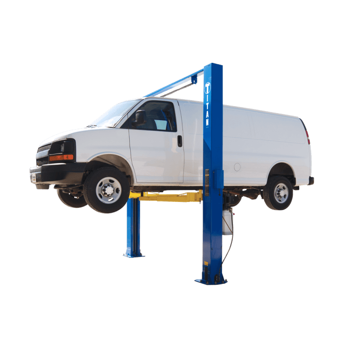 Titan HD2P-10000AC-D 10000 lb Direct Drive 2-Post Lift
