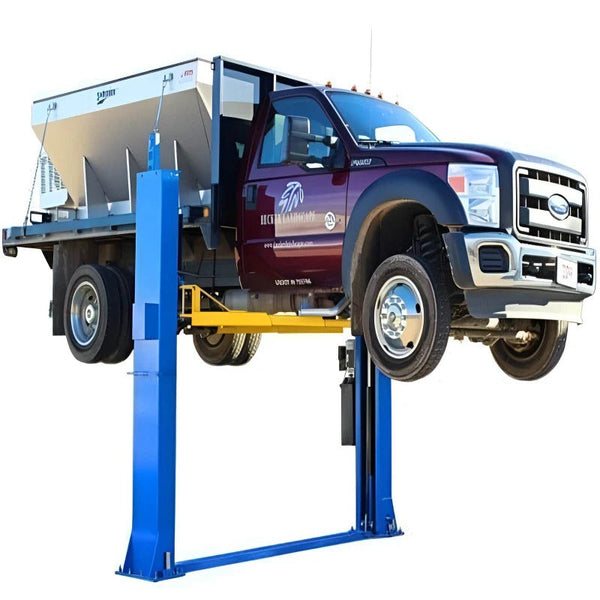 Atlas BP12000X 12000 lb Baseplate 2-Post Lift Heavy-Duty Low Ceiling