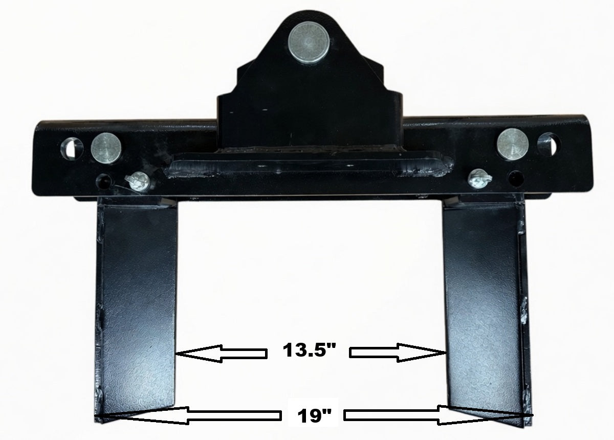 Triumph NT-WA66C Adjustable Wheel Support Adapters for 2 Post Lifts