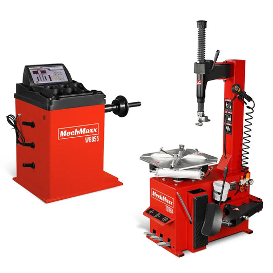 MechMaxx Tire Changer and Wheel Balancer Combo, TC964 + WB855